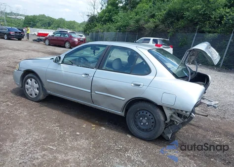 2004 Nissan Sentra 1.8S из США, поврежденный, VIN 3N1CB51D74L467207
